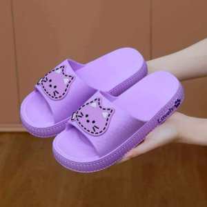 Free Shipping WomenS Home Slippers Thick-Soled Non-Slip Cute Stylish Waterproof And Ultra-Soft Suitable For All Seasons