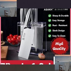 7 PCS *JAPAN Stainless Steel Kitchen Knife Set