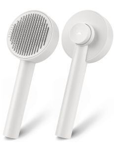 【Mi Pet Lover】Pet Stainless Steel Teeth Comb Grooming Brush Self Cleaning Slicker