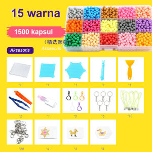 600/1000/1500/2400/4800 PCS Mainan Edukasi Anak DIY Magic Water Beads