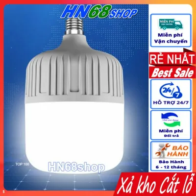 [Giá Rẻ Nhất] Bóng đèn Led Bulb Trụ Tròn 65w 50w 45w 40w 30w 20w 10w 5w siêu sáng tiết kiệm điện BẢO HÀNH 12 tháng HN68