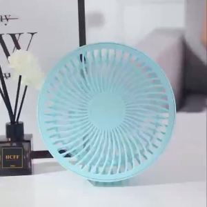 3-in-1 Fan Student Dormitory Wireless Fan Ambience Light Convenient Desktop Ultra-Quiet Ceiling Fan Rechargeable Sleep Aid