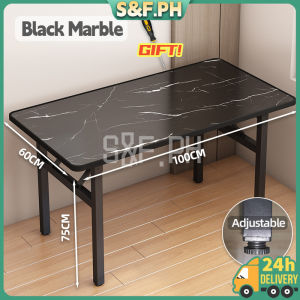 S&F Foldable Computer Desk Multi-Function Office Table Modern Desk For Dining Simple Wooden Table