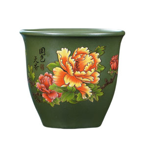 壶芝宴宜兴牡丹缸杯陶瓷主人杯茶杯品茗杯档家用杯子功夫茶具