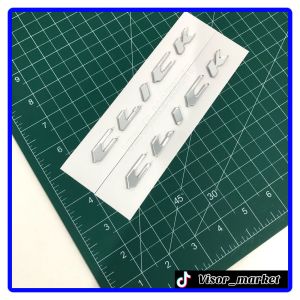 EMBLEM NMAX TIMBUL AKRILIK STIKER EMBLEM MOTOR CLICK NMAX BEAT 2 PCS PEREKAT DOUBLE TAPE STIKER TIMBUL 3D
