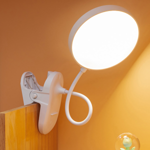 Led Table Lamp USB Rechargeable Night Light With Folding Clamp Study Stand Read Lamp Touch 3 Modes Dimming Eye Protection Light