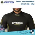ชุดดำน้ำ CRESSI FAST MONOPIECE WETSUIT 5MM - MALE สำหรับผู้ชาย. 