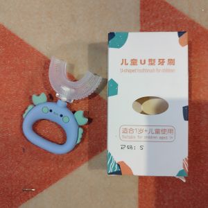 Bàn Chải Chữ U Hình Thú Siêu Cute Kích Thích Cho Bé Đánh Răng