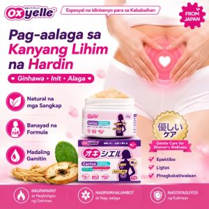 Oxyelle Warming Gel Ginseng Rose - Warm Period Pain Relief for Women
