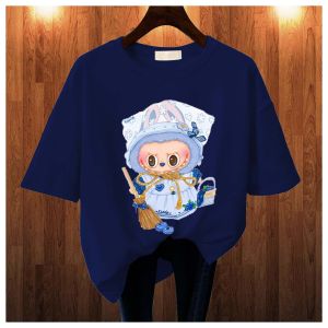 GET FASHION - KAOS LABUBU T SHIRT LABUBU BLUS KAOS OVERSIZE KAOS COTTON COMBED