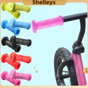 [Shelleys] 1 Pair Rubber Bike Bicycle Handle Bar Grips Anti-slip Waterproof Tricycle Scooter Handlebar For Kids Child Cycling Handle Bars