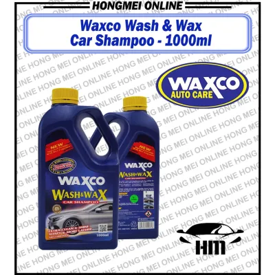 WAXCO Wash & Wax Car Shampoo --1000 ml