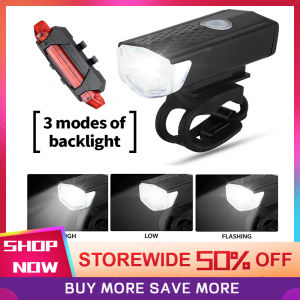 Bicycle Light Bicycle Tail Light LED USB Rechargeable Cycling Light Waterproof Bike Cycling Warning Lamp Taillight Bike Accessories Lampu Basikal