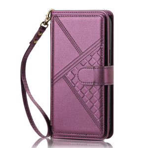 Flip Wallet Leather Casing for Samsung Galaxy A08 A07 A06 A05 A05S A04 E A03 Core A02 S Wrist Strap Card Slot Stand Cover