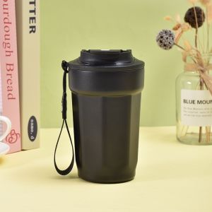 450ml 316 Stainless Steel Insulated Coffee Mug Vacuum-Sealed Inner Pot Sleek Minimalist Gift