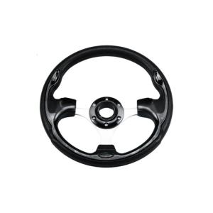 13 chân sợi Carbon thời trang PU chỉ đạo chống lại tay cầm trượt mỏng cho xe ô tô hàng Hải