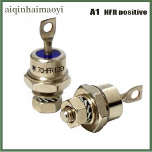 aiqinhaimaoyi 70HF120 Spiral Rectifier Diode 1200V 70A 70HFR120 Blocking Diode Chassis Stud Mounting Replacement for Battery