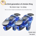 Game Auxiliary Buttons Controller Mobile Phone Gaming Joysticks Gamepad Compatible For Eating-chicken Shooting. 