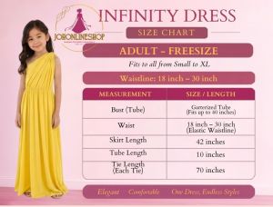 Golden Yellow Infinity Dress for Casual Events