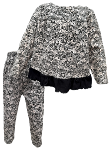 BAJU TIDUR BUDAK PEREMPUAN PYJAMA BABYDOLL BUDAK PEREMPUAN SIZE 2-8 100% COTTON GIRLS BABYDOLL LONG SLEEVES PYJAMA