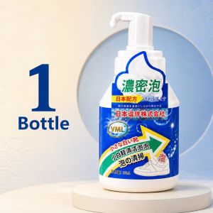 Japan VML White Shoe Cleaner 330ml No-Rinse Sneaker Cleaner Japan Formula Dense Foam Easy Wipe