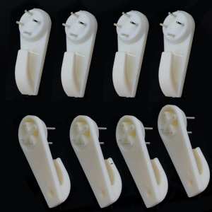 Combo 10 móc đinh ghim treo tường chịu lực không cần khoan Móc treo tranh 4 chân chịu lực giá rẻ nhỏ gọn chắc chắn móc đinh đóng tường