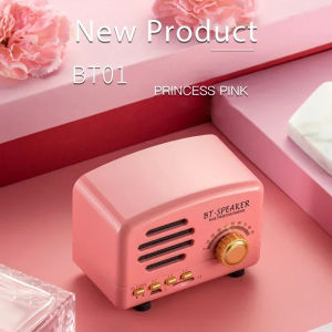 5W Radio Computer Speaker Portable Audio Wireless Cute Classic R Bluetooth Speaker 1200mAh Support TF Card