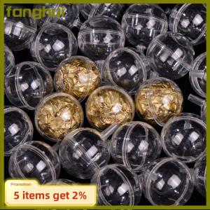fanghui 50Pcs Clear Chocolate Box Truffle Liner Flower Candy Box Bouquet Chocolate Ball