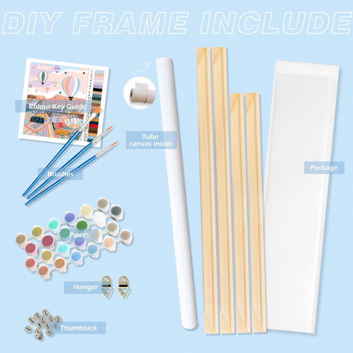 SDOYUNO Decorative Painting By Numbers Handicraft Picture Drawing ...