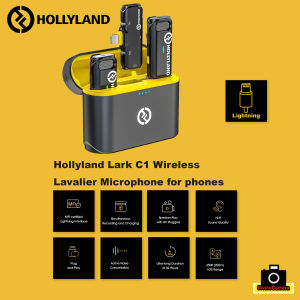Hollyland LARK C1 DUO 2-Person Wireless Microphone System for Mobile Devices