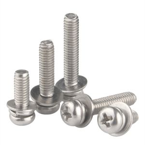 Ốc Vít Đầu Chữ Thập Bằng Thép Không Gỉ 304 m6 m8 m10 Chuyên Dụng