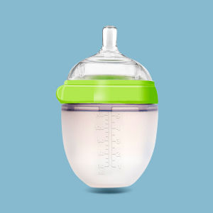 Einmilk Baby Feeding Bottle Silicone Baby Milk Bottle Newborn Infant Natural Milk Bottle Food Grade Bottle