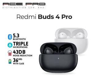 Xiaomi Redmi Buds 4 / Buds 4 Pro / Buds 4 Active / 4 Lite Triple Microphone AI Noise Cancelling Wireless Earbuds Earphone