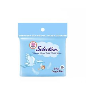 Lusty Bunny Cotton Buds - Selection Cotton buds Baby Extra Fine KB-8504 dan reguler 100pcs KB-8503 (Refill) / korek kuping telinga BAYI ANAK