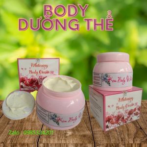 Body dưỡng trắng Cao Cấp Spa CHỐNG NẮNG SPF 50+ Siêu dưỡng body trắng mịn không bết rít mùi thơm dịu dàng làm săn chắc da thành phần từ thiên nhiên hũ 200gr