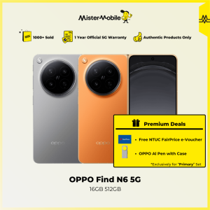 OPPO Find N6 5G Snapdragon 8 Elite Gen 5 | Find N5 5G | Android Phone | 2 Years OPPO SG Warranty