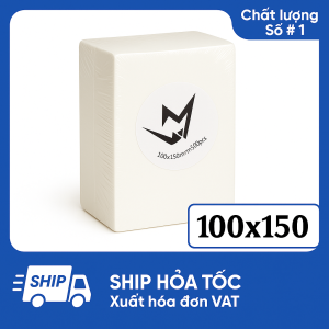 Giấy in nhiệt 100x150mm  in mã vận đơn TMĐT in tem phụ sản phẩm