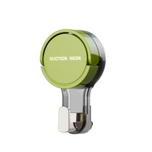 Modern Plastic Suction Cup Hook Wall Mounted Non Drilled Vacuum Sealed Hook Used for Towels Kitchen Bathroom