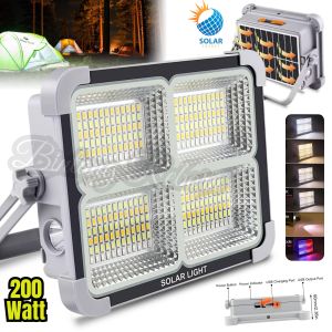 Lampu Tenaga Surya Solar Light 200Watt Lampu Led Tenaga Matahari SUNPRO SL-109 Lampu Emergency Tenaga Matahari Panel Surya / Lampu Gantung Tenaga Surya/Matahari ~ Bro