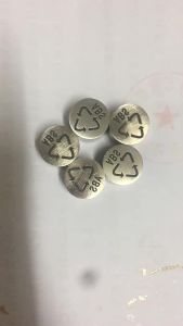 Hanson8 5PCS Plastic Mold Recycling Inserts Material Recycling Stamps Die Green Marked Pins B3K9H