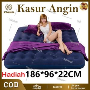 Kasur Angin [186cm x96cm] / Kasur Tidur Angin / Paket Kasur Angin Matras Angin Mobil Tempat Tidur Mobil Travelling Kasur Tiup Air Kasur Camping Lipat Portable