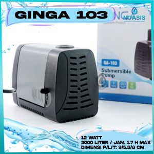 POMPA AQUARIUM CELUP WATER PUMP HIKARI HK P 103 LOW WATT