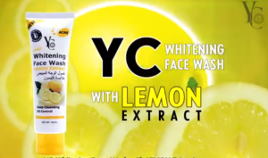 Sữa rửa mặt làm trắng YC với chiết xuất chanh