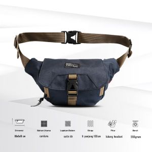 WAISTBAG PRIA Casual Tas Pria Distro Tas Slempang Casual murah