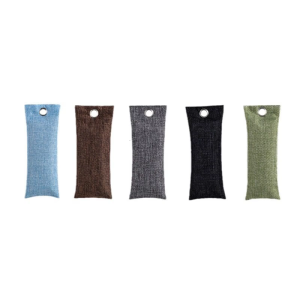 ถุงที่ดับกลิ่นรองเท้าธรรมชาติ2ชิ้นพร้อมถ่านกัมมันต์สำหรับรองเท้าอุปกรณ์ออกกำลังกายและกำจัดกลิ่นภายในบ้าน