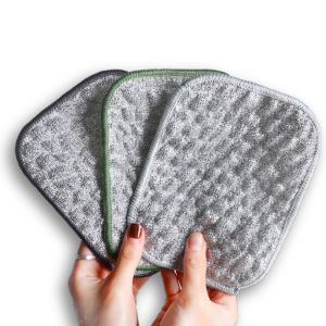 Dishwasher Oil Absorption Good for Cleaning Dish Towel High Friction Thickening Wipe a Pan Double-sided