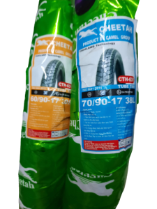 Vỏ CHEETAH kiểu gai Michelin loại không dùng ruột 60/90-17 70/90-17 80/90-17