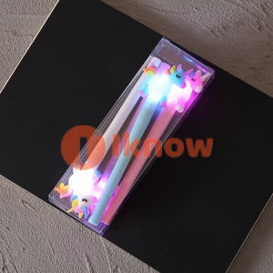 4PCS CUTE Luminous Pen Set Bear/Unicorn Stationery Set Pen 0.5mm