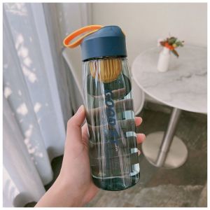 Bình đựng nước trong suốt cốc nước sinh viên nam và nữ bình thường -Aeneas Shop