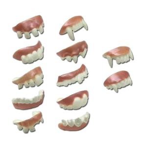 8/10/12Pcs Adult Ugly Teeth for Halloween Funny Gag Teeth Teeth for Adult Halloween Cosplay